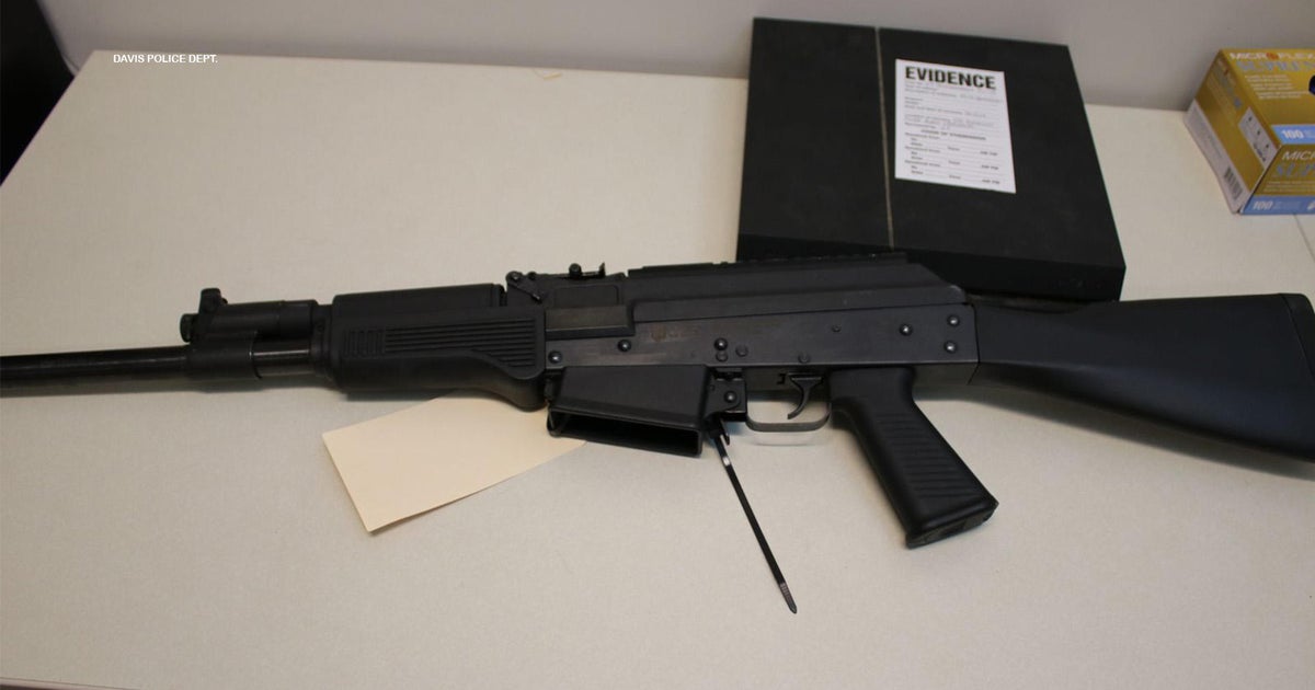 Police: Illegal assault-style shotgun seized by officers during Davis child porn investigation