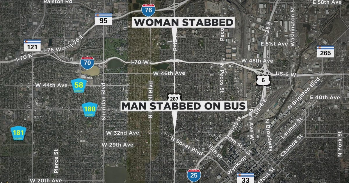 1 arrested, accused in 2 deadly stabbings in Denver Thursday morning ...