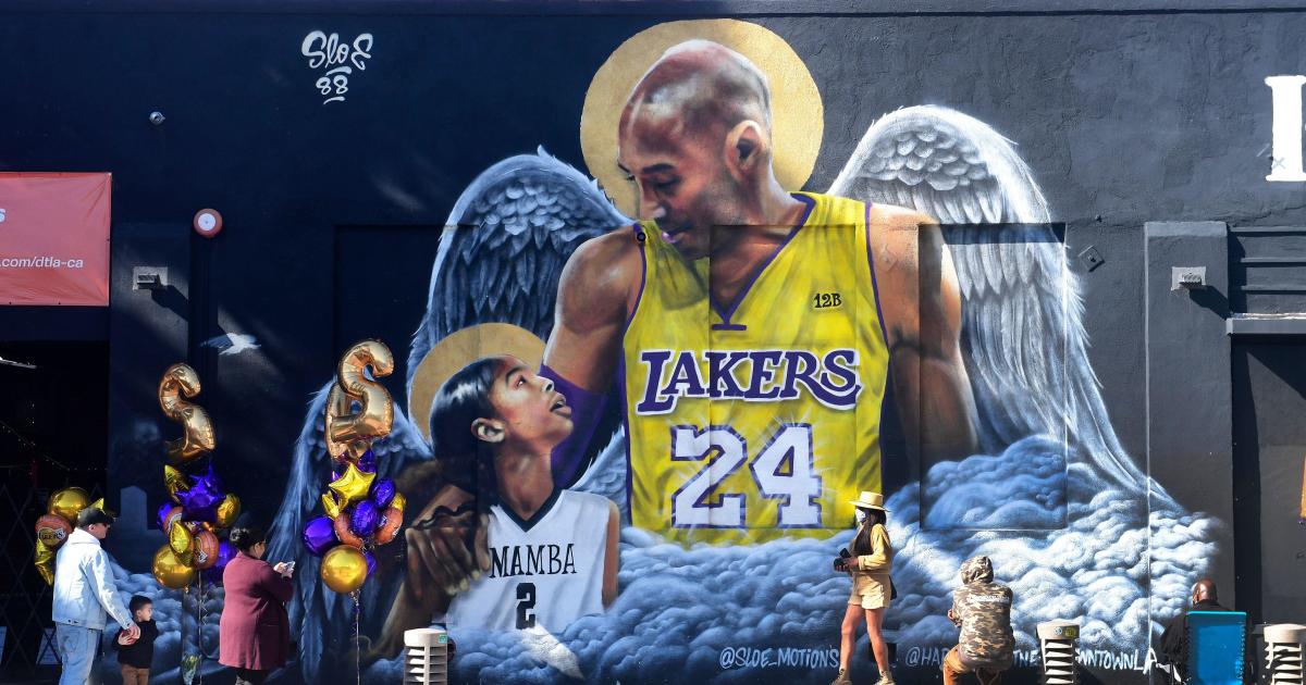 On The Anniversary Of Their Deaths These Kobe & Gigi Murals Will