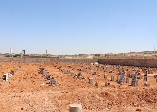 Aftermath of deadly floods in Libya 