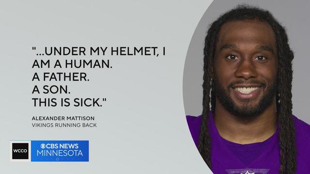 Vikings “sickened” by racist messages directed at Alexander Mattison - CBS  Minnesota