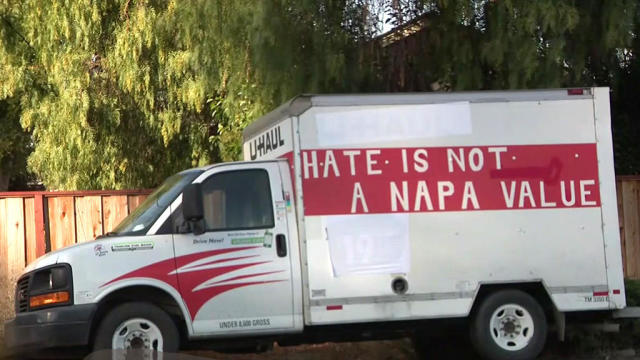 Anti-hate Sign in Napa 