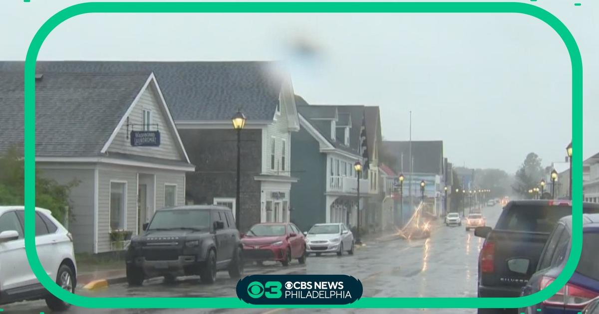 Lee Makes Landfall In Nova Scotia, Canada - CBS Philadelphia