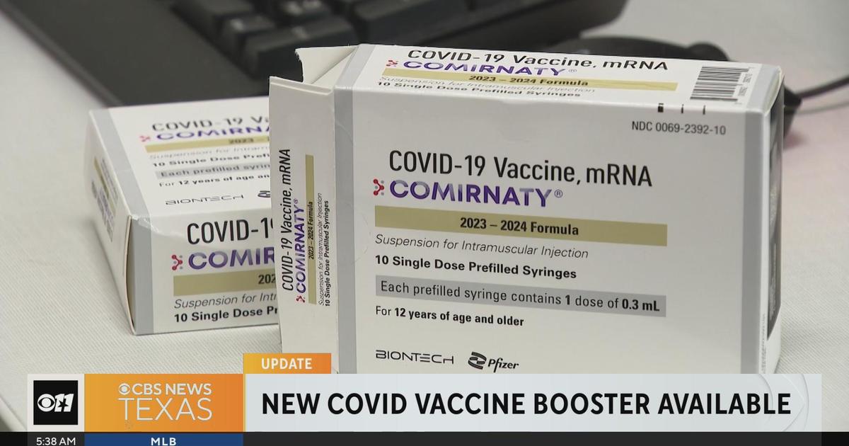 New COVID vaccine booster available - CBS Texas