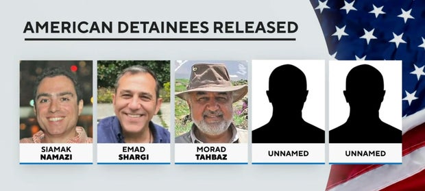 5 Americans released in prisoner swap with Iran