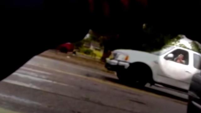 Dallas police release video of shootout with murder suspect who wounded officer 