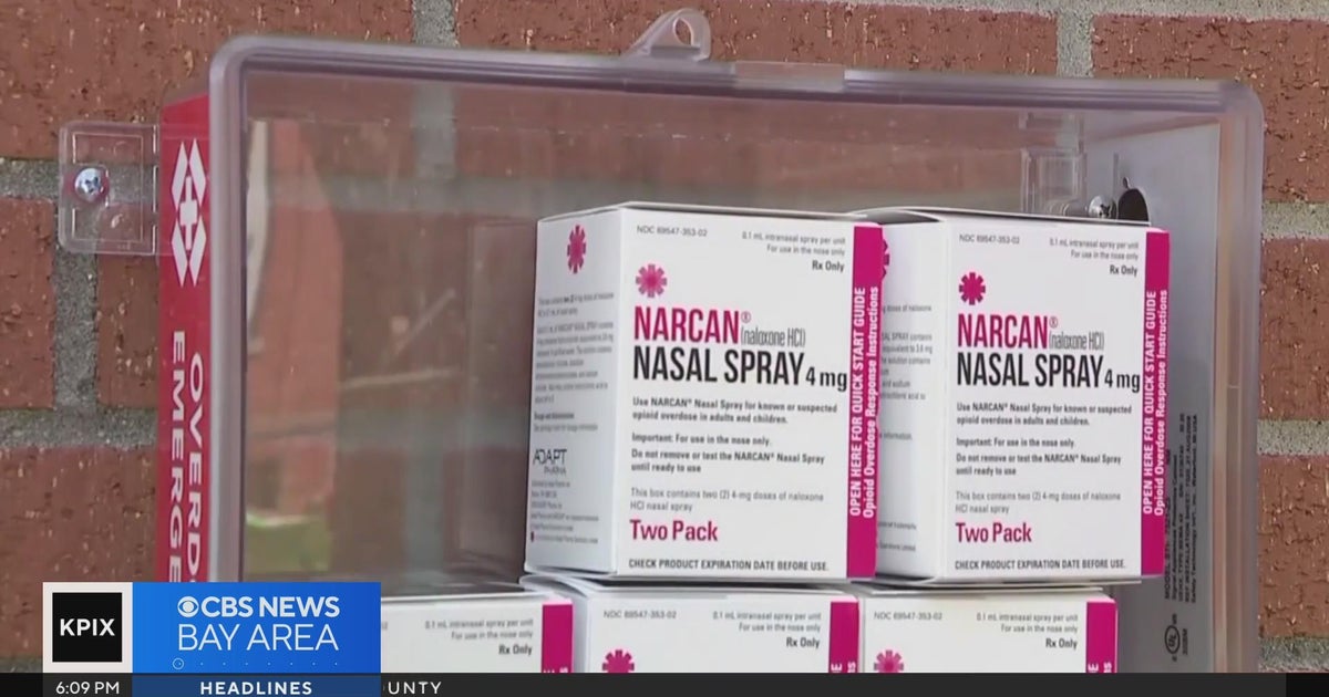 Bill could make Narcan a standard medication in first aid kits CBS