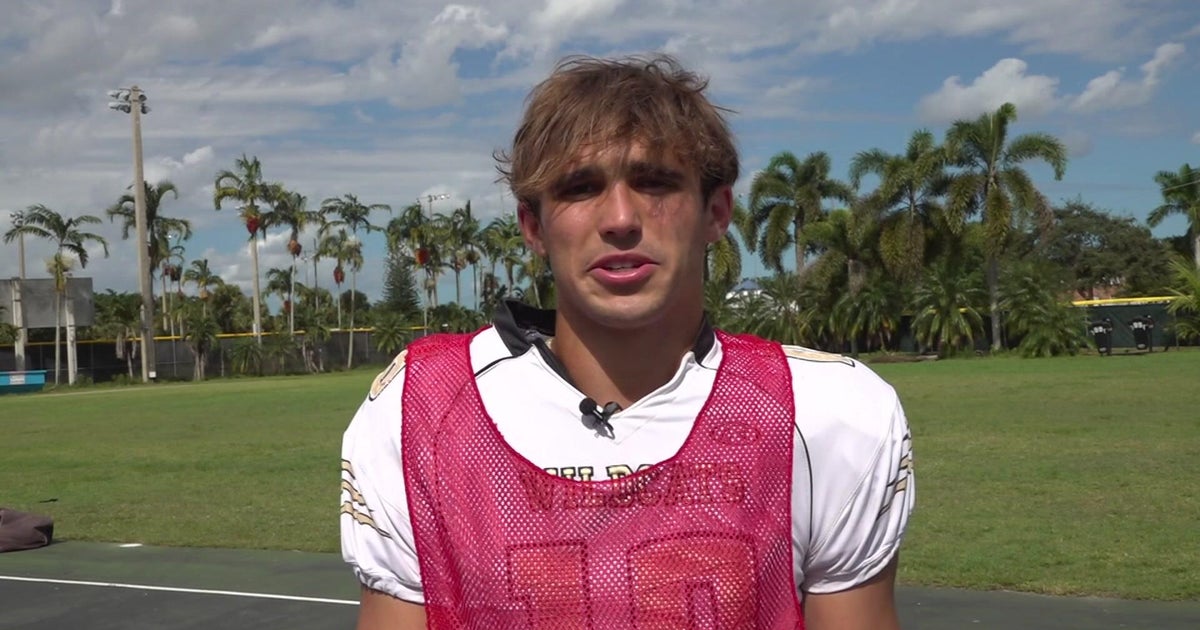 CBS Miami Nat Moore Trophy nomination: Western Substantial University QB Davi Belfort CBS Miami Nat Moore Trophy nomination: Western Substantial University QB Davi Belfort