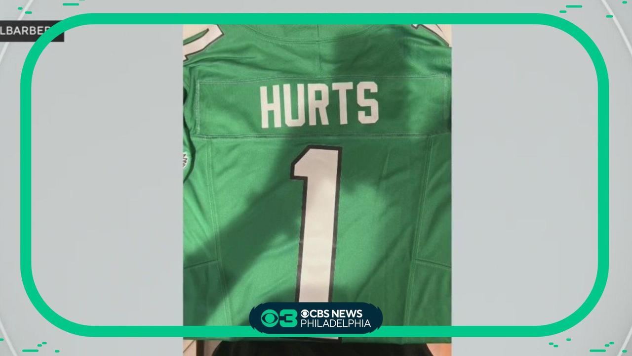 Fanatics order status on some Eagles kelly green jerseys: Not