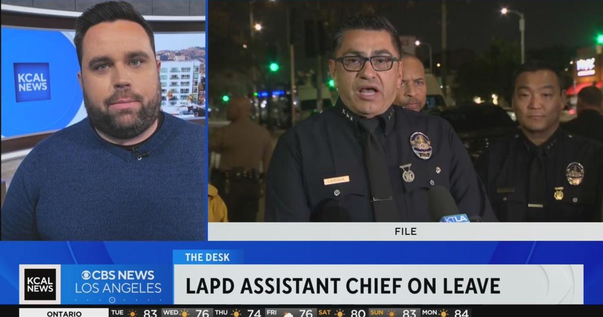 LAPD Assistant Chief Put On Leave For Alleged Stalking