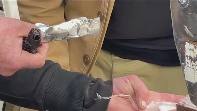 Fentanyl user in San Francisco