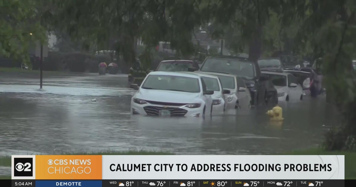 Calumet City officials to address flooding issues CBS Chicago