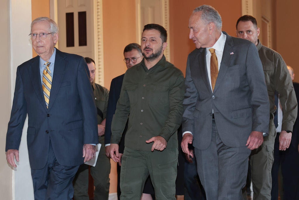 Biden welcomes Ukraine's Zelenskyy to White House as some Republicans ...