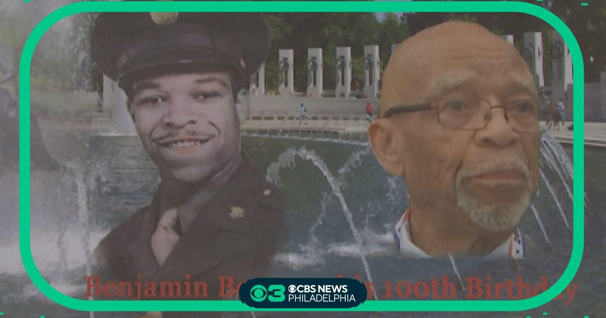World War II veteran Benjamin Berry celebrates 100th birthday CBS