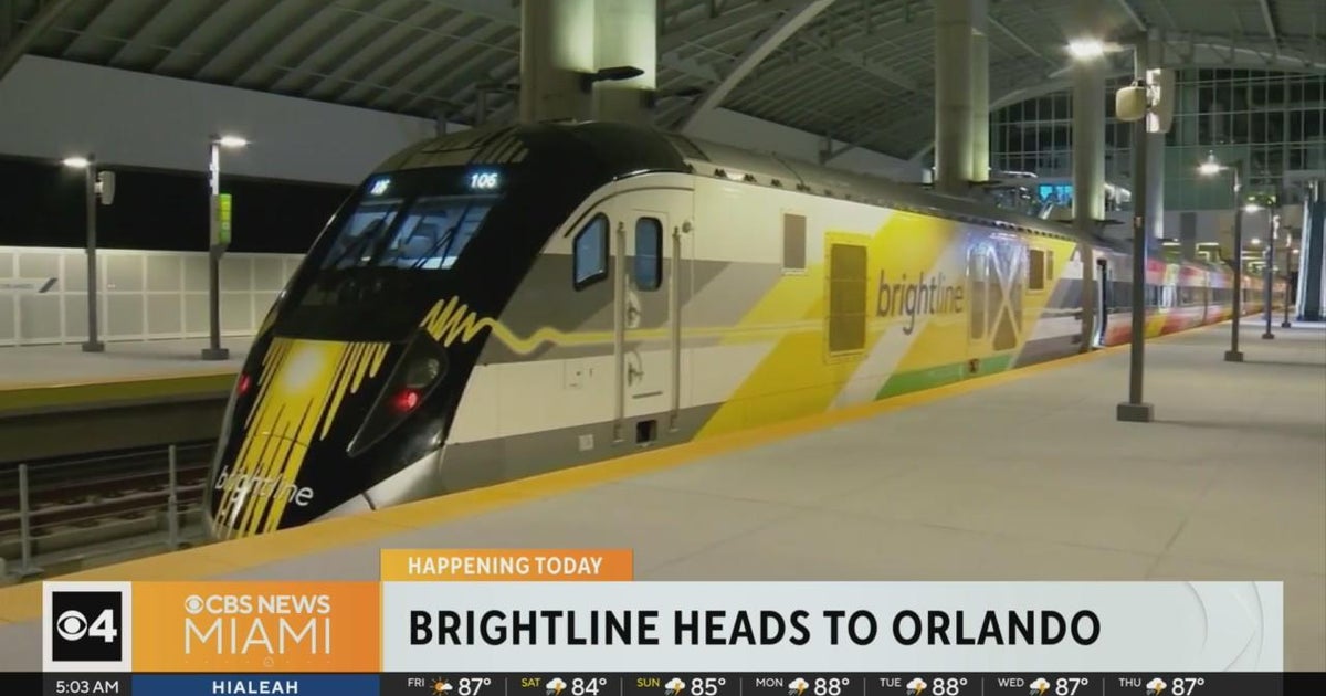 All set to roll, Brightline kicks off Miami to Orlando service
