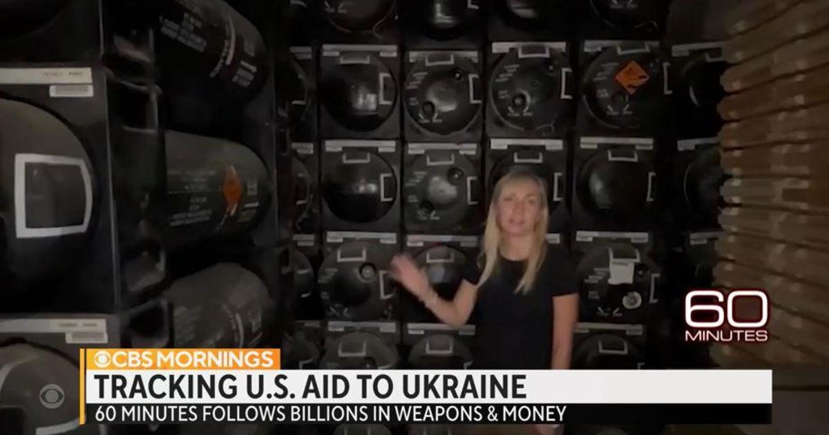 Кой следи оръжията и парите, които САЩ изпращат в Украйна? „60 минути“ отиде да разбере.