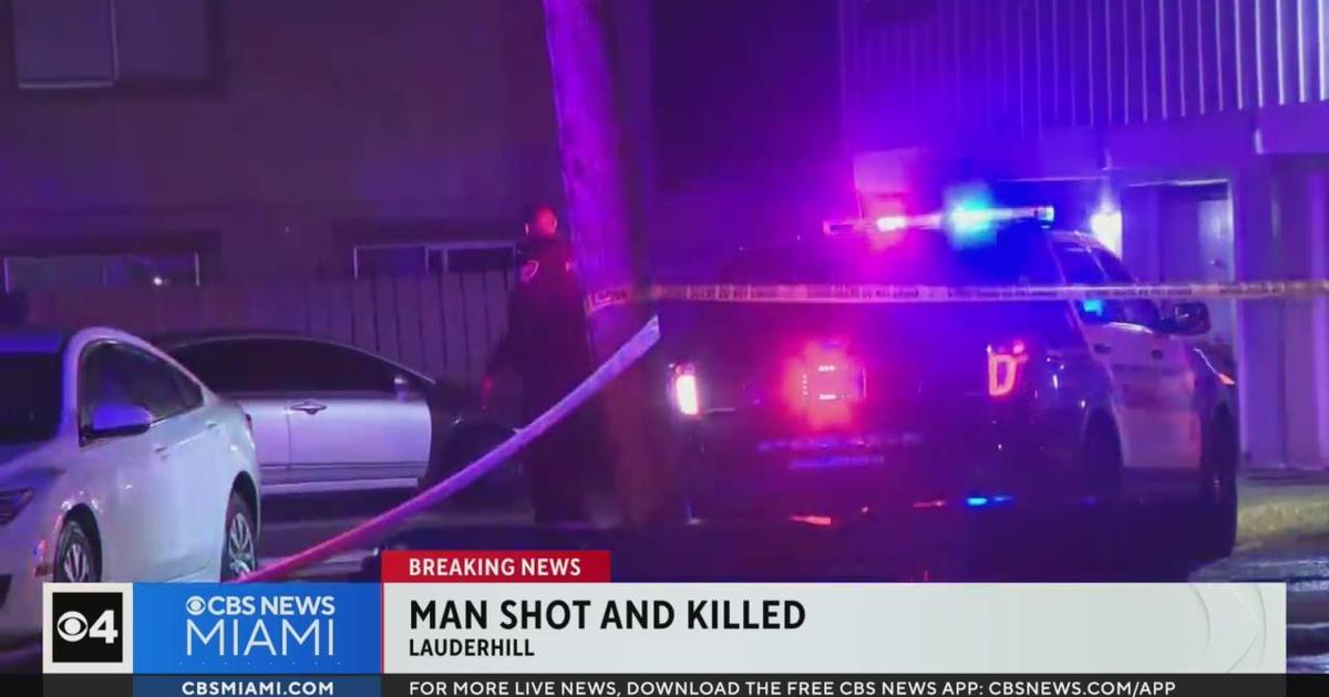 Man killed in Lauderhill – CBS Miami