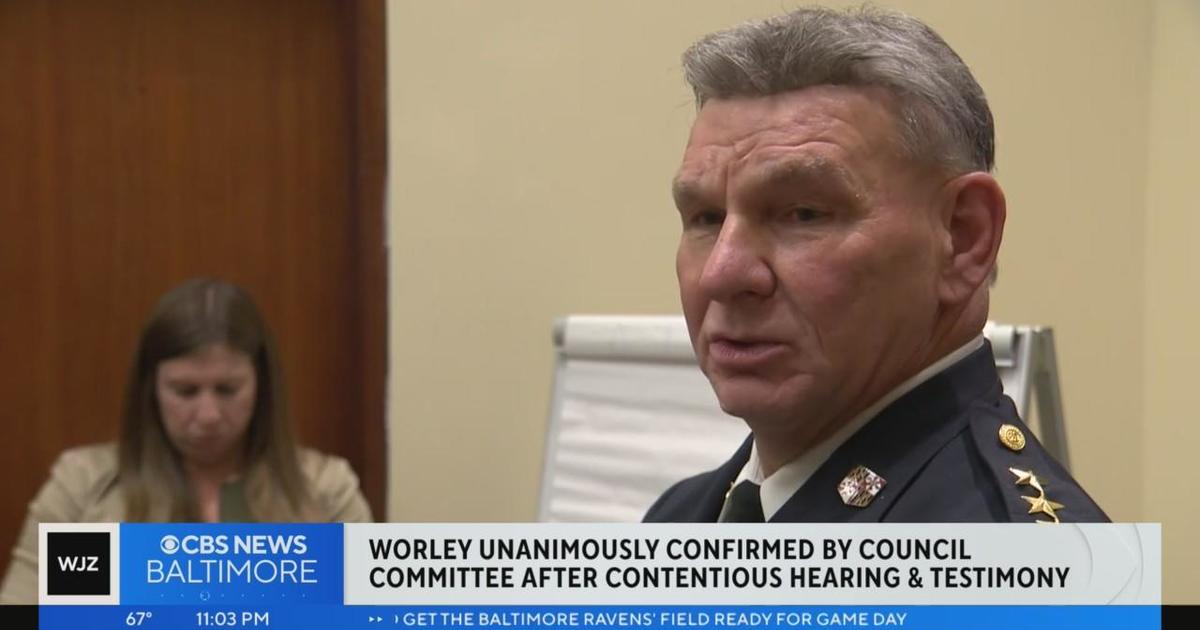 Baltimore City Council to vote on whether Worley should be police commissioner - CBS Baltimore