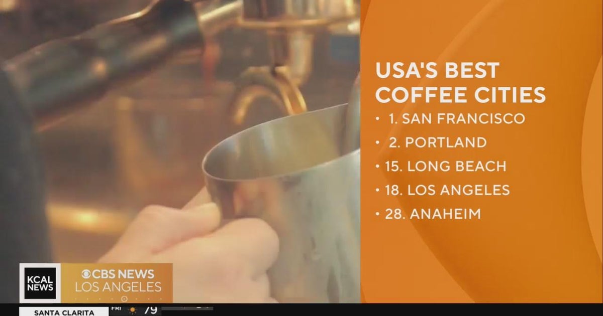 WalletHub ranks best coffee cities in U.S. CBS Los Angeles