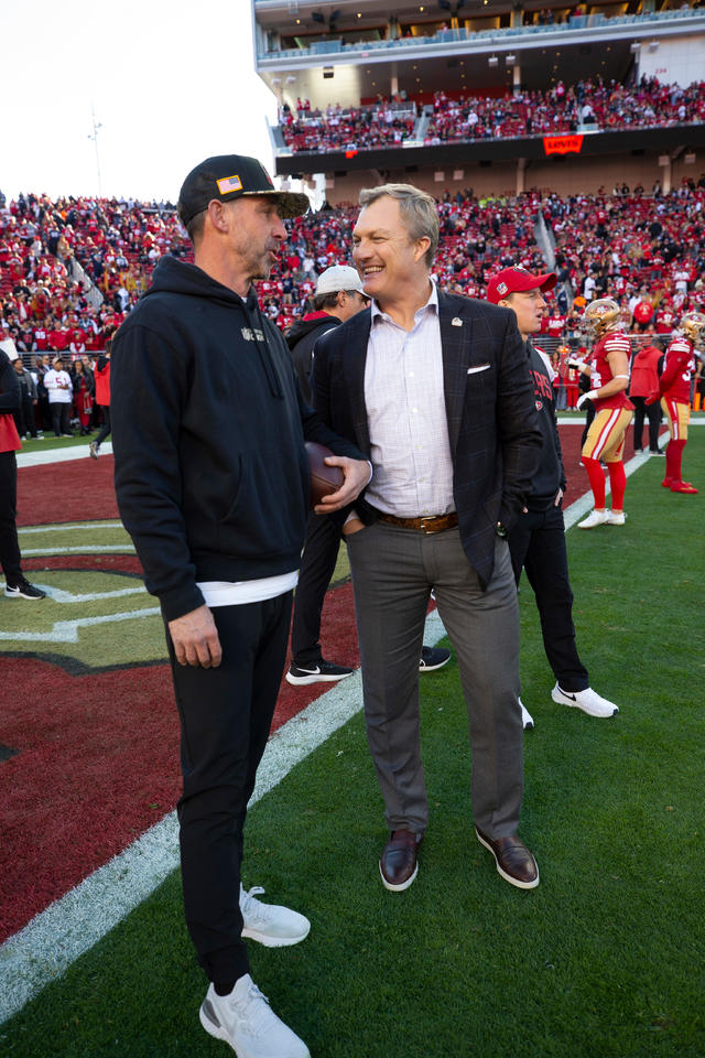 49ers reach contract extensions with GM John Lynch, head coach