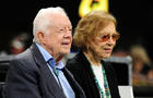 Former President Jimmy Carter and his wife Rosalynn 