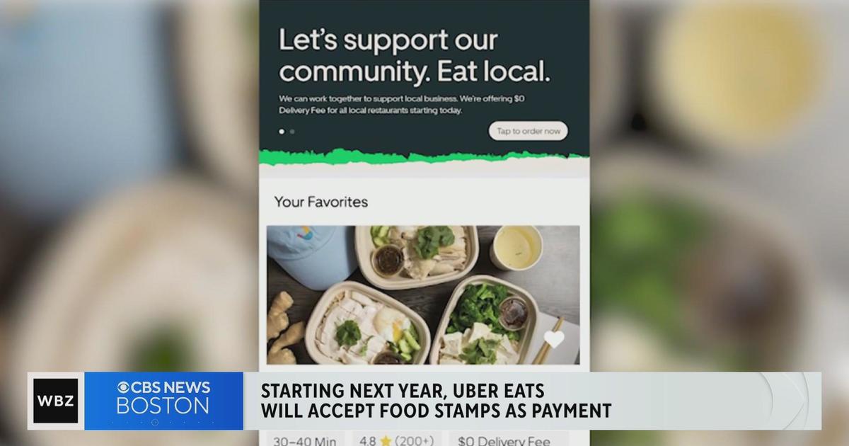 Uber Eats to start accepting food stamps as payment