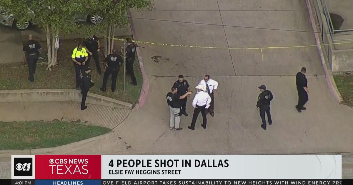 1 person dead, 3 injured in Dallas shooting - CBS Texas