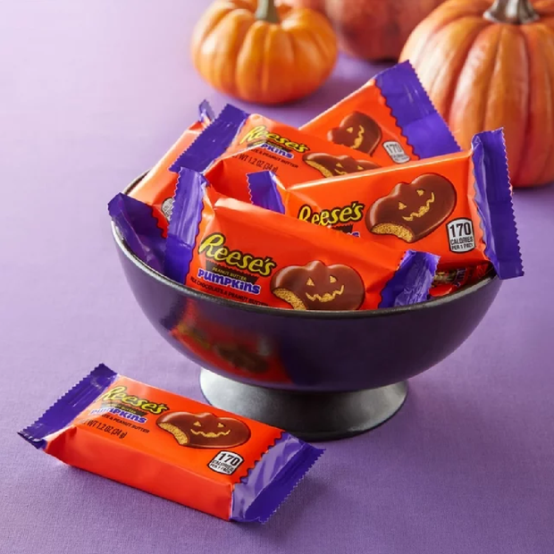 Reeses pumpkin candy