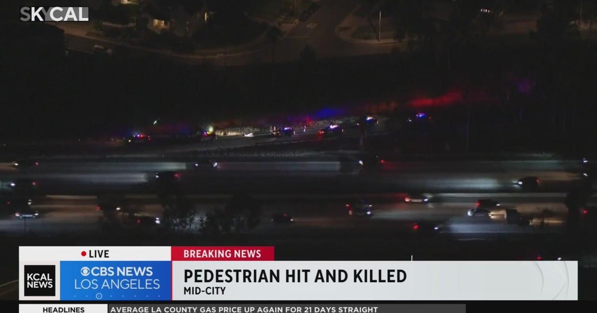 Pedestrian hit and killed in Mid-City - CBS Los Angeles