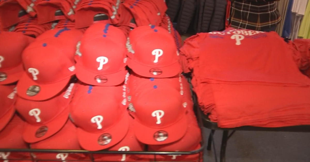 Where to get Philadelphia Phillies playoff shirts, gear after team clinches  wild card - CBS Philadelphia