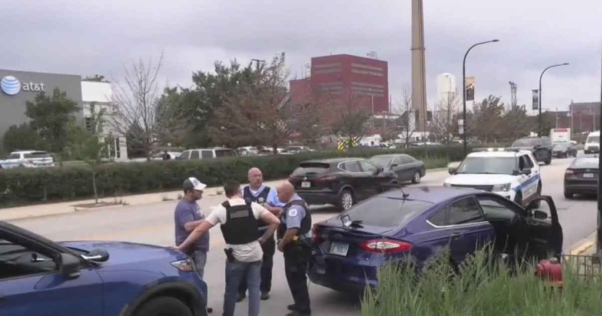 Police arrest two people in connection with CPD officer hit by ...