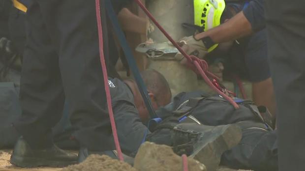 San Francisco trench collapse rescue 