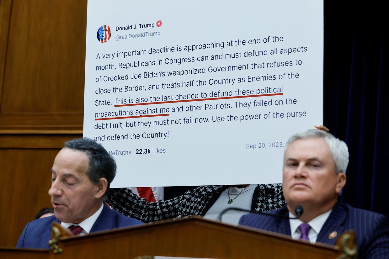 House Republicans outline basis for Biden impeachment inquiry in first ...