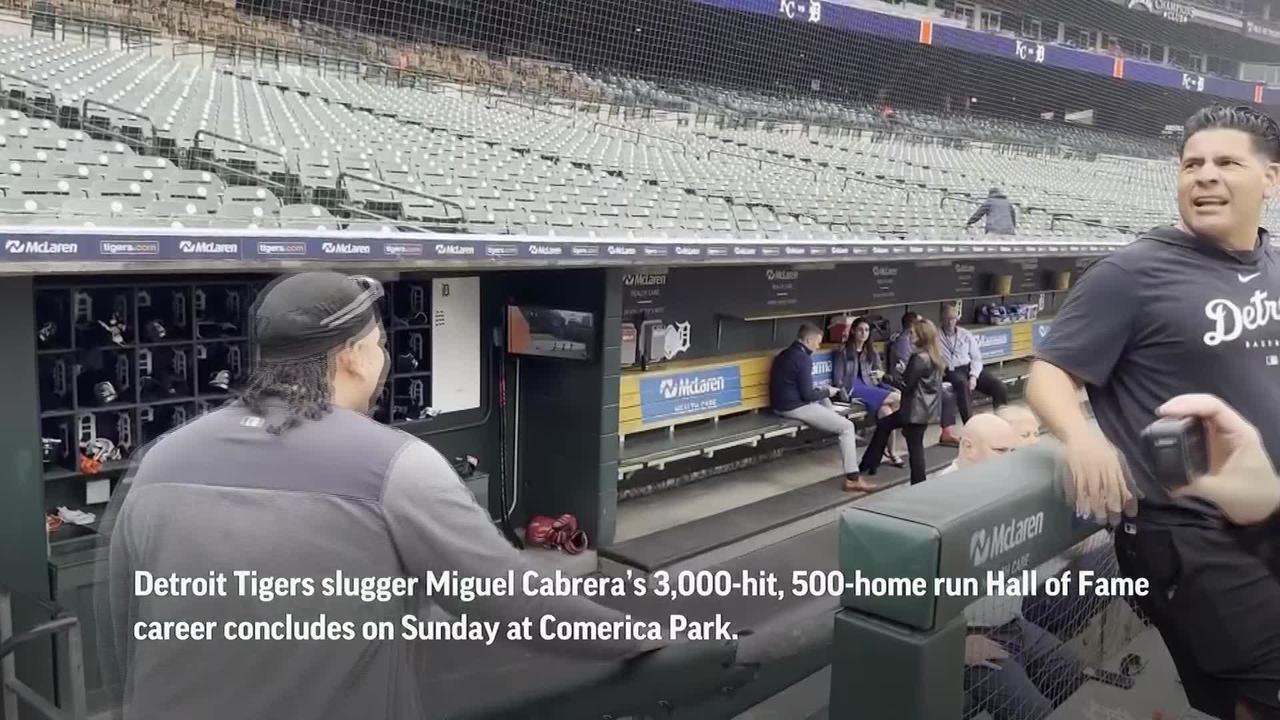 Tigers' Miguel Cabrera willing to vacate first base for rookie