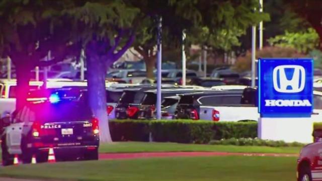 Heavy police presence seen at Vandergriff Honda in Arlington after report of shooting 