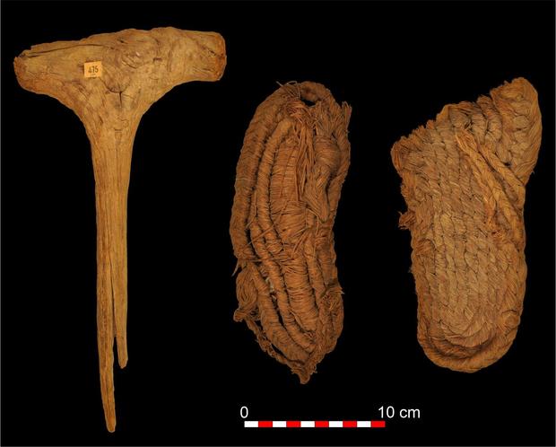 Scientists say 6,200-year-old shoes found in cave challenge 