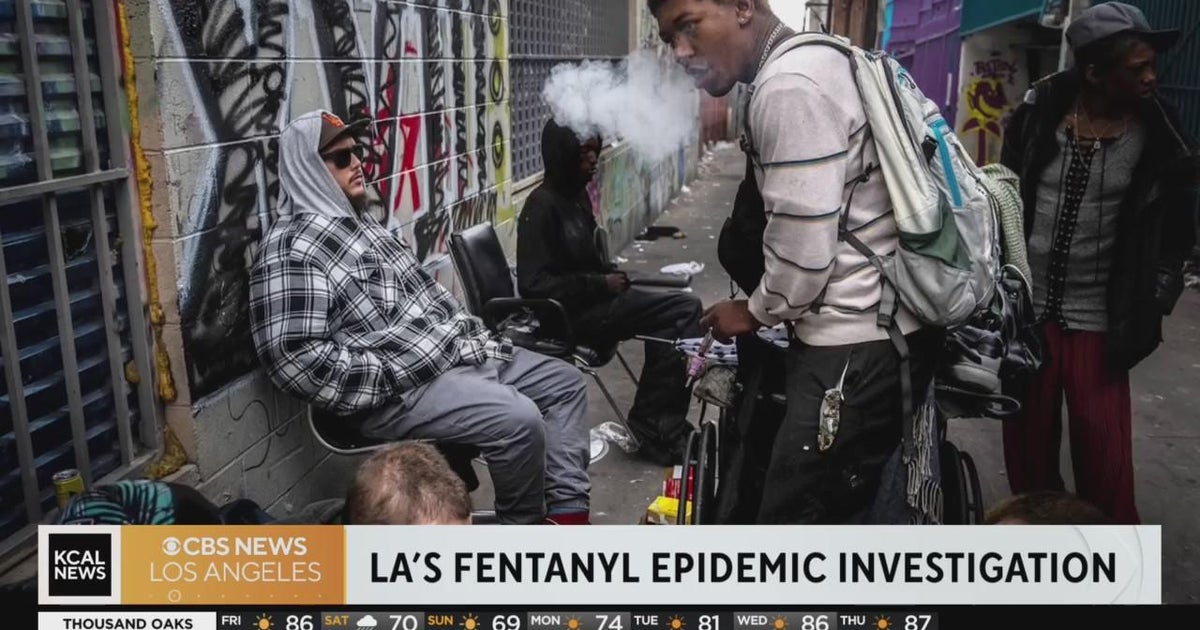 Reporter Clara Harter dives into LA's fentanyl crisis - CBS Los Angeles