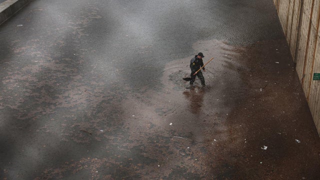Heavy Rains Cause Flash Flooding In Parts Of New York City