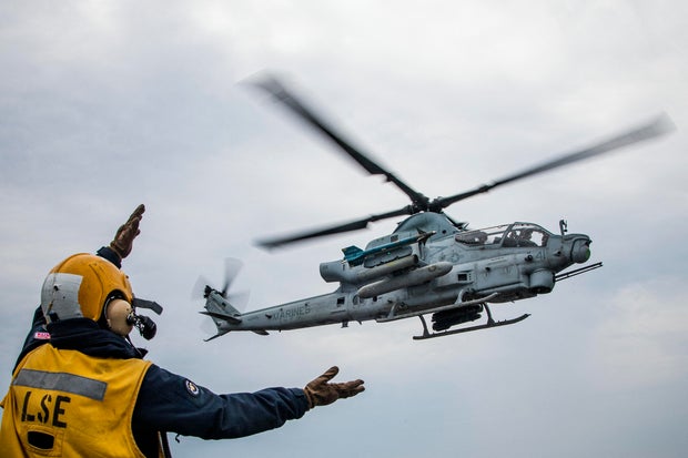 Iranian forces aimed laser at American military helicopter multiple times, U.S. says