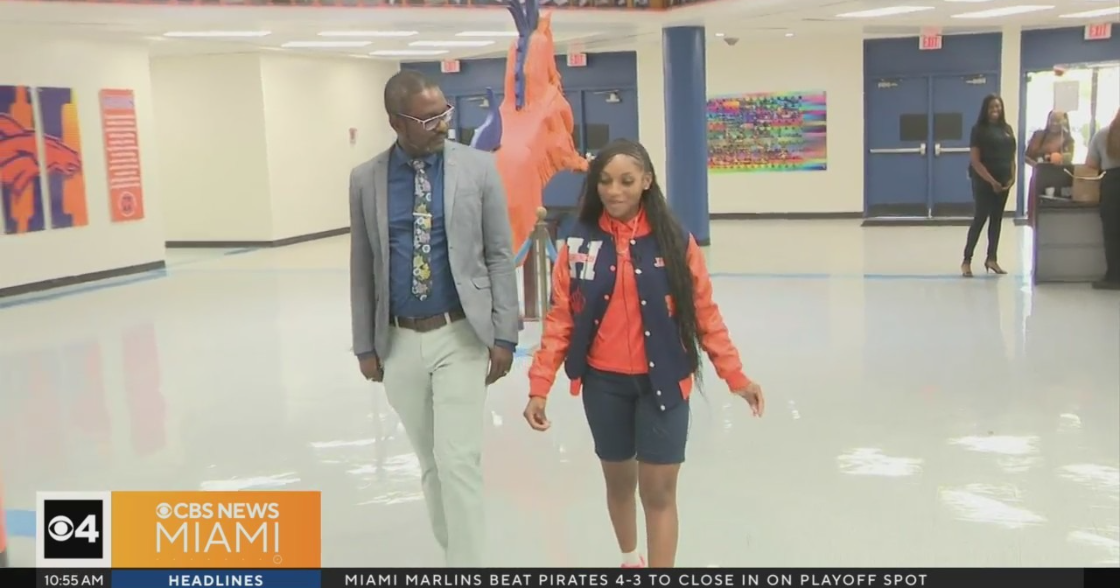 Homestead Sr High student who shines becomes inspiration to her classmates Homestead Sr High student who shines becomes inspiration to her classmates