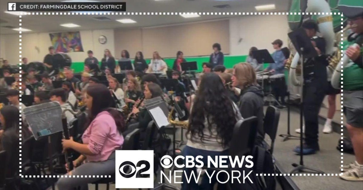 Fundraiser announced to support Farmingdale HS marching band CBS New York