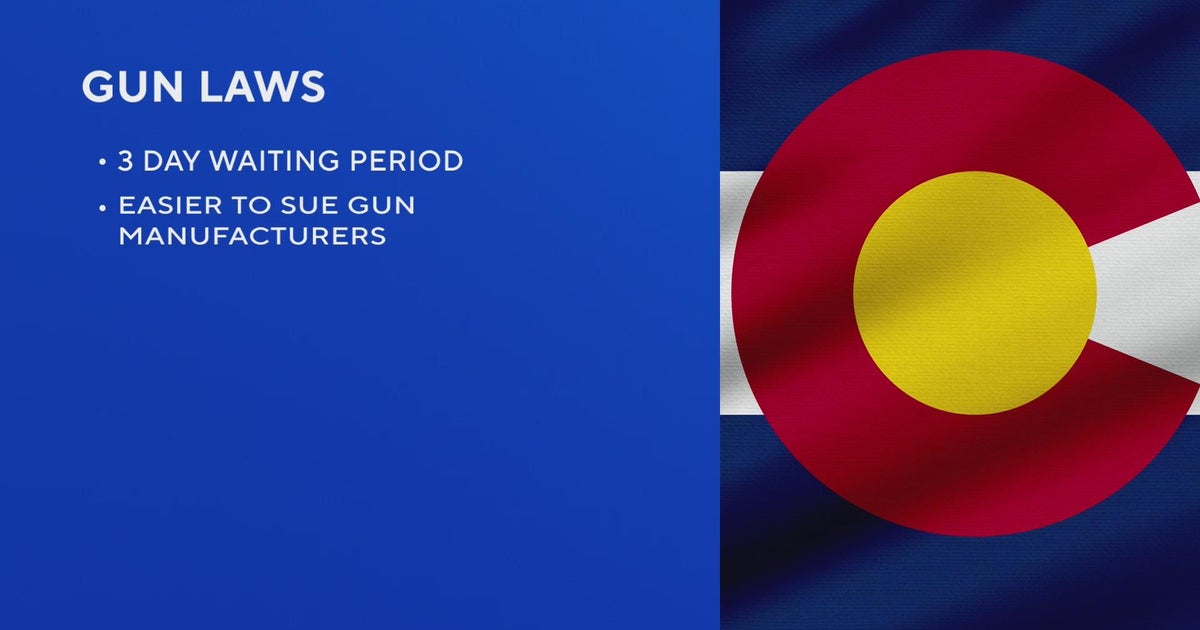 New gun laws go into effect in Colorado - CBS Colorado