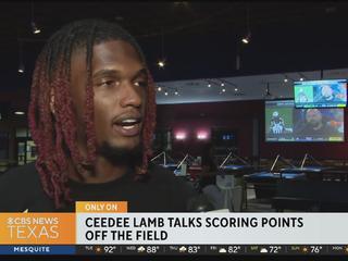 Dallas Cowboys wide receiver CeeDee Lamb (88) walks off the field