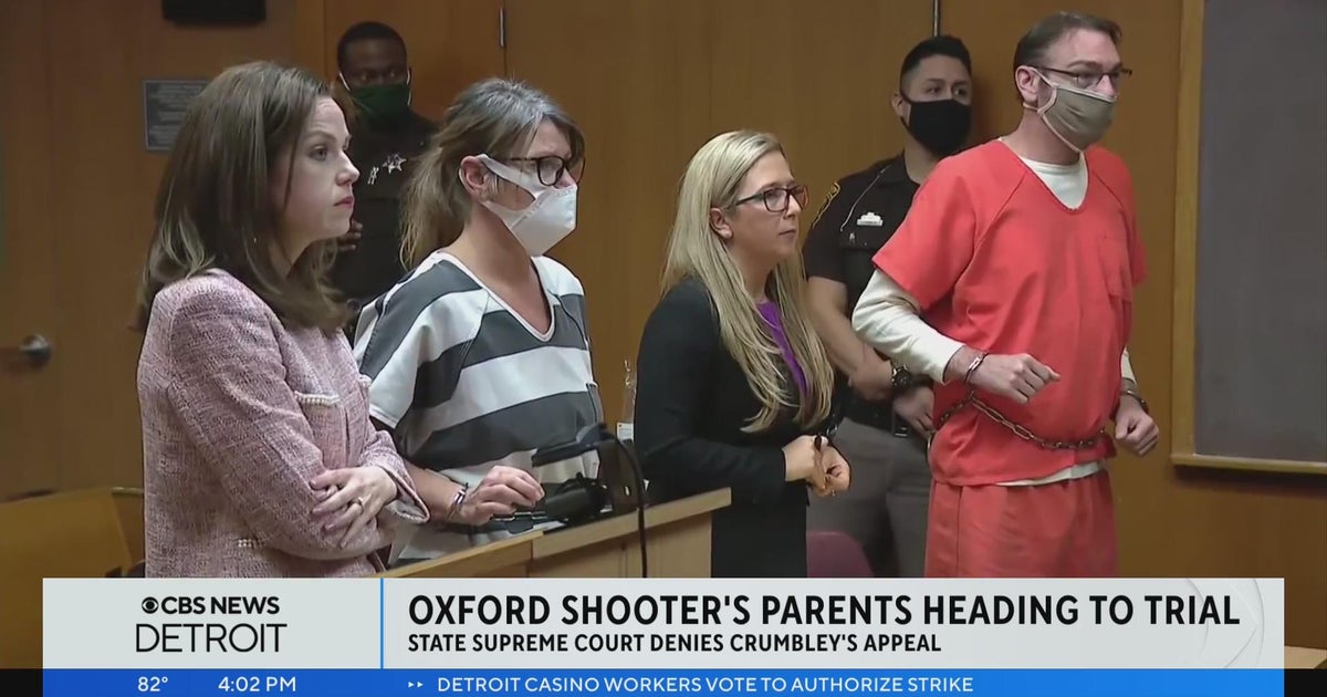 Oxford High School shooter's parents headed to trial - CBS Detroit