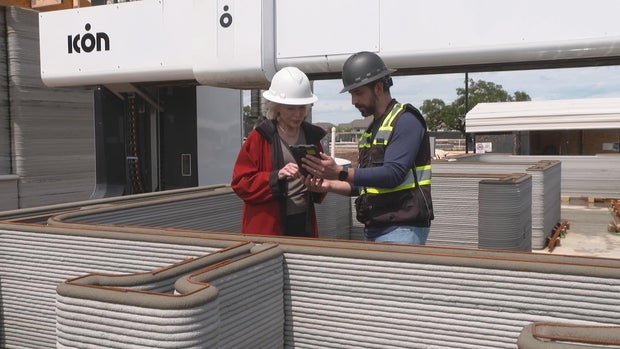 Lesley Stahl and Conner Jenkins