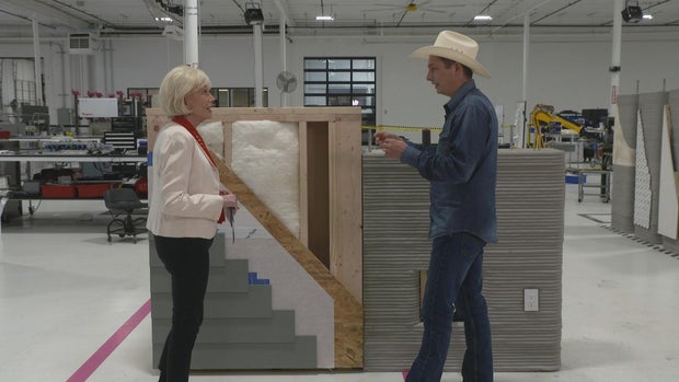 Lesley Stahl and Jason Ballard