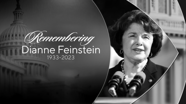 Remembering Dianne Feinstein 