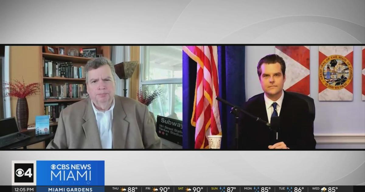 Rep. Matt Gaetz policies out run for governor in 2026