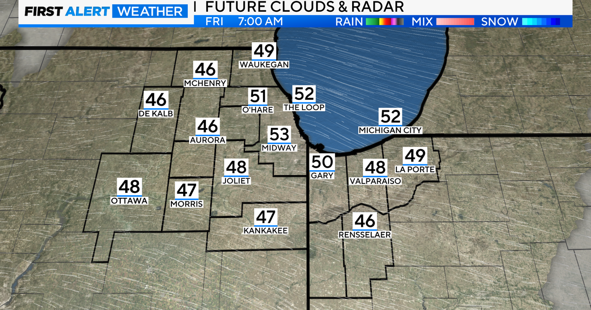 Chicago First Alert Weather: Cool and dry - CBS Chicago