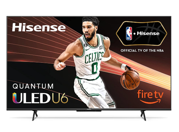 Hisense 50-inch ULED U6HF Series Quantum Dot QLED 4K UHD Smart Fire TV 